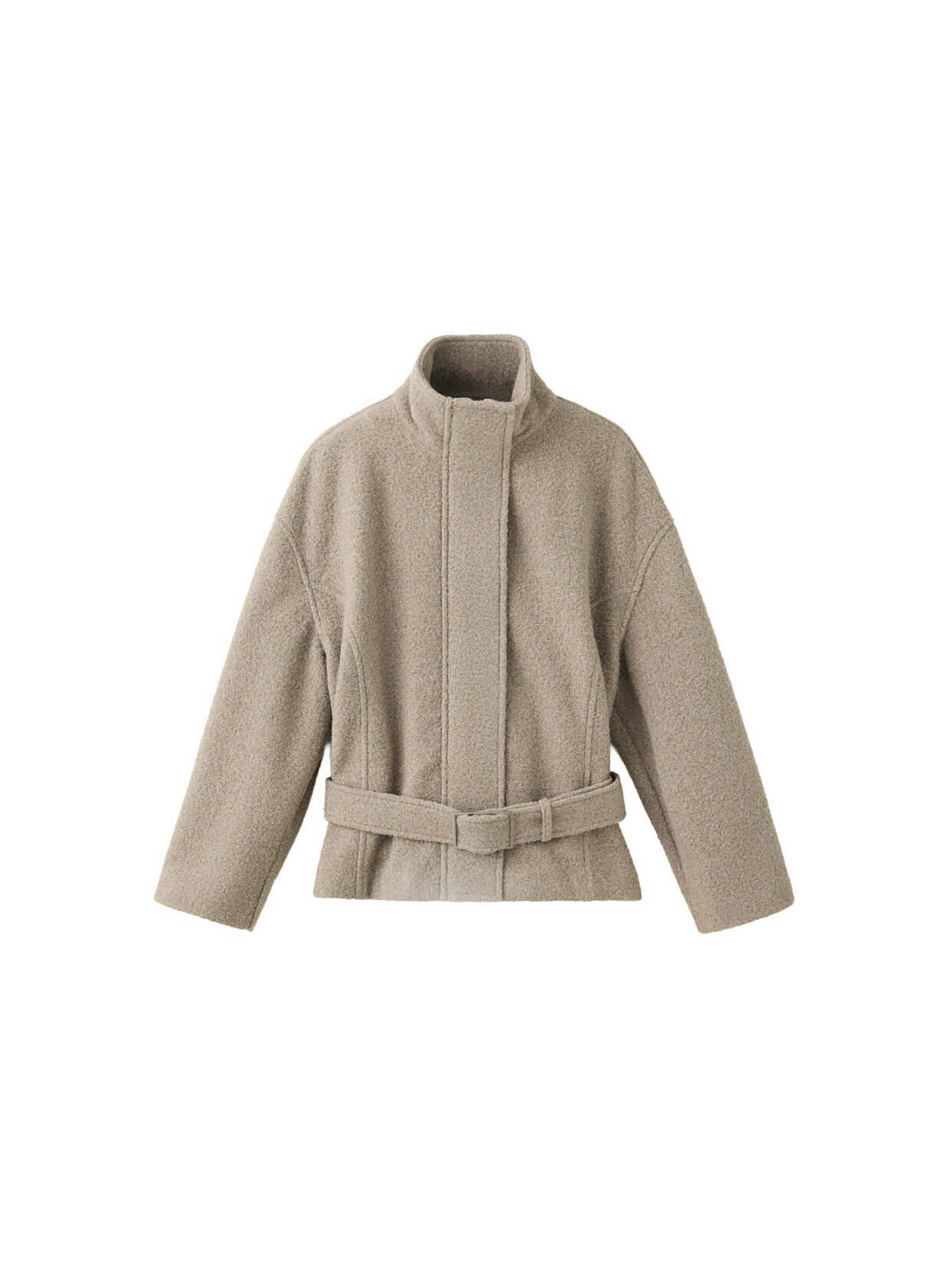 MANGO Mantel in XS in hellbraun, Produktansicht