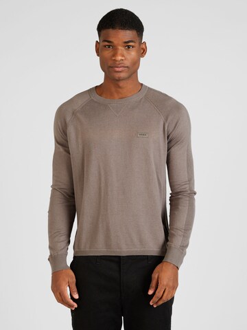 NAPAPIJRI Sweater 'D-BAQUERIZO' in Grey: front