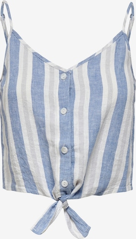 ONLY Blouse 'Caro' in Blauw: voorkant
