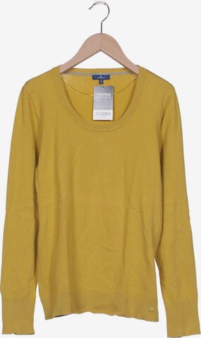 TOM TAILOR Sweater & Cardigan in L in Yellow: front