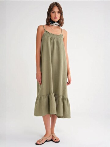 MixRay Dress in Green