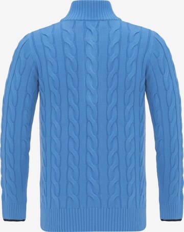 DENIM CULTURE Пуловер в синьо