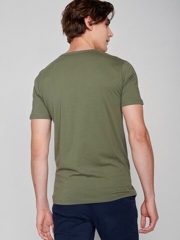 GREENBOMB Shirt 'Nature Mountain' in Groen