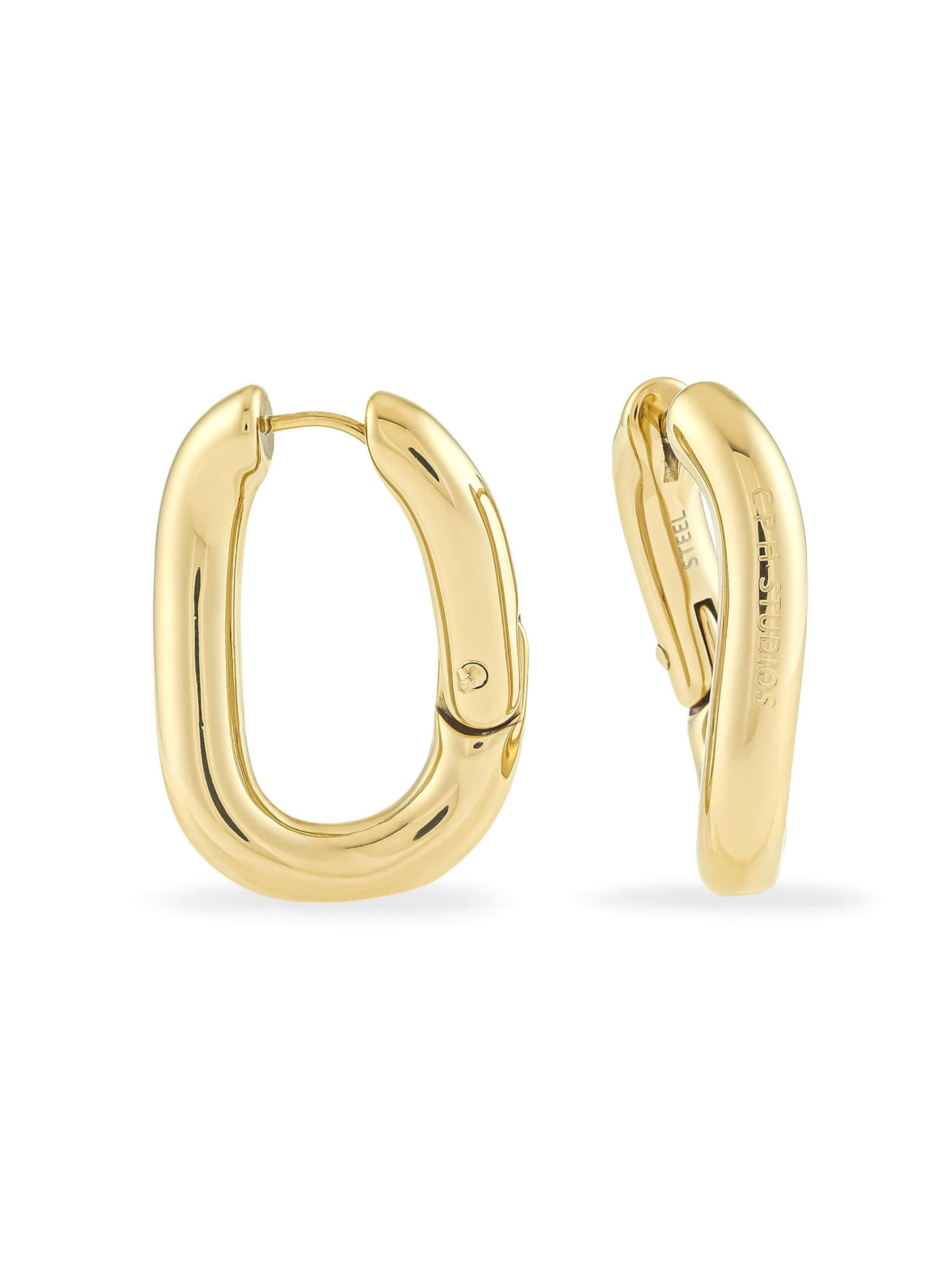 Copenhagen Studios Ohrringe in gold, Produktansicht