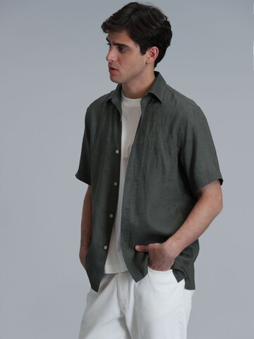 Fit confort Chemise 'Bert' Lufian en vert