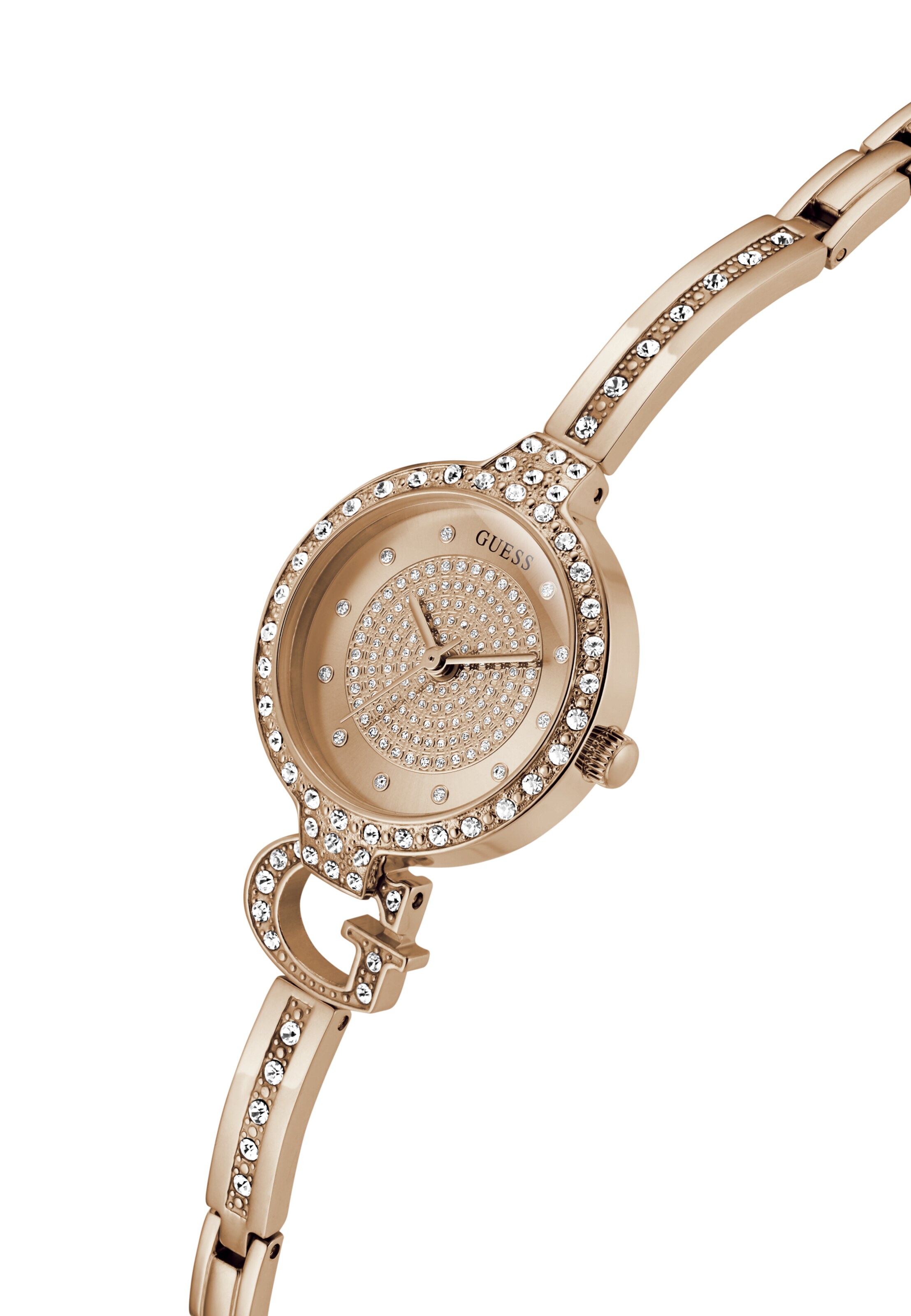 Orologio analogico 'GISELLE' di GUESS in rosa