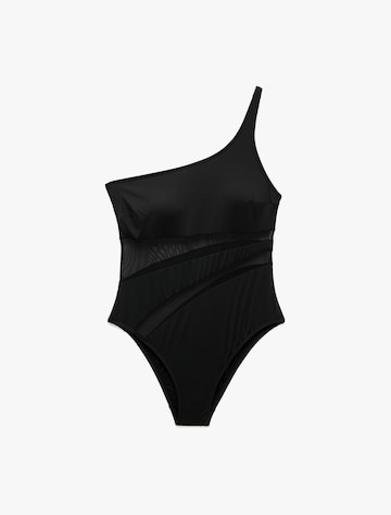 Koton Bralette Swimsuit in Black