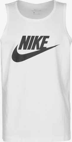 Nike Sportswear Rovný strih Tričko - biela: predná strana