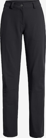 VAUDE Regular Outdoor Pants 'Strathcona P II' in Black: front