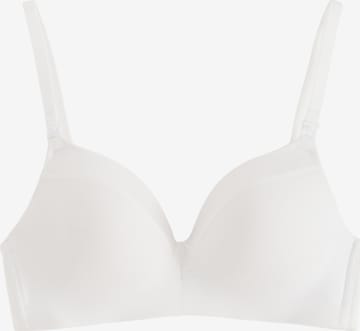 Lindex Maternity - Soutien de tecido Soutien de amamentação em branco: frente