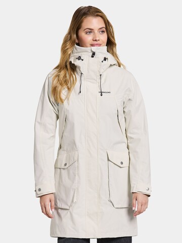 Didriksons Outdoorjas 'THELMA ' in Wit: voorkant
