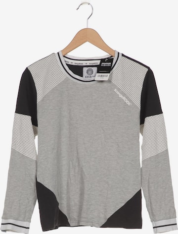 KangaROOS Sweatshirt & Zip-Up Hoodie in S in Grey: front