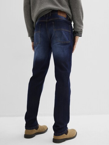 bonprix Regular Regular-Fit-Jeans (2er Pack) in Blau