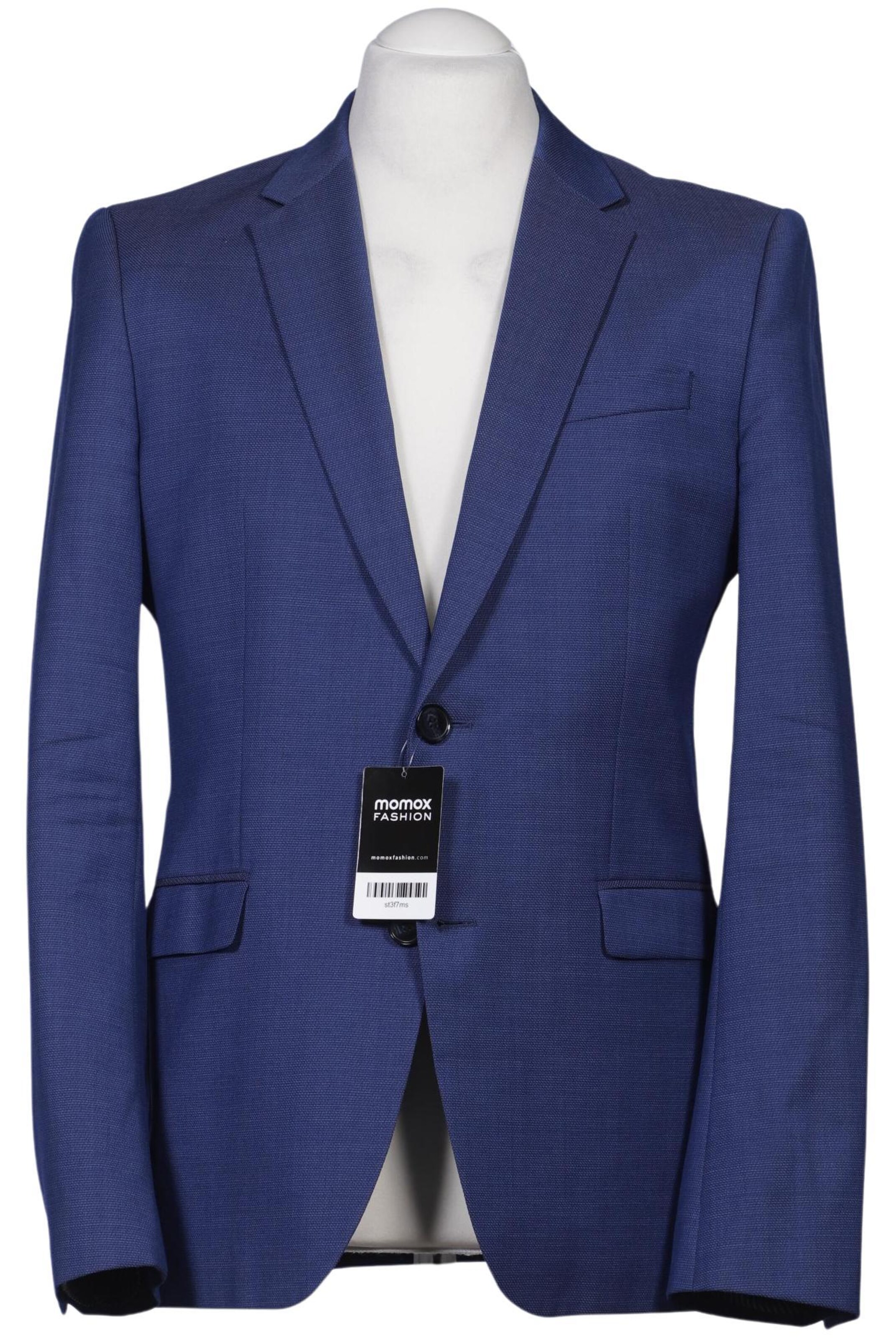 HUGO Suit Jacket in M-L in Blue: front