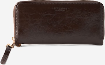Seidenfelt Wallet 'SMILLA' in Brown: front