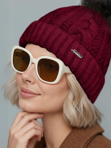 Neverless Beanie '1980' in Red