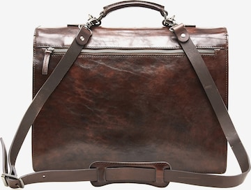 Castelijn & Beerens Document Bag 'Rien ' in Brown