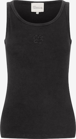 Top di My Essential Wardrobe in nero: frontale