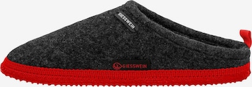 Pantoufle GIESSWEIN en gris : devant