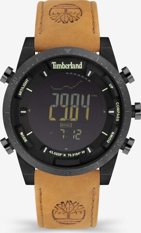 TIMBERLAND Digitaal horloge 'WHATELY' in Zwart: voorkant