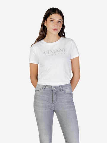 Maglietta 'XW002294 AF17172' di ARMANI EXCHANGE in bianco: frontale