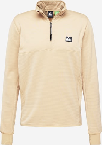 QUIKSILVER - Camiseta deportiva 'STEEP POINT' en beige: frente