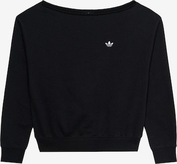 Sweat-shirt ADIDAS ORIGINALS en noir : devant