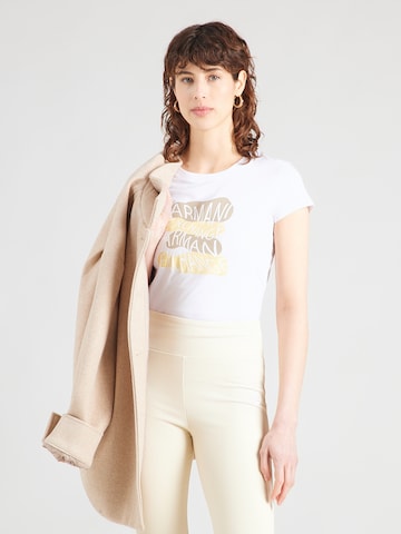 ARMANI EXCHANGE Póló - fehér: elől