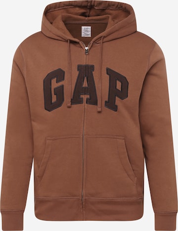 brown gap hoodie men's