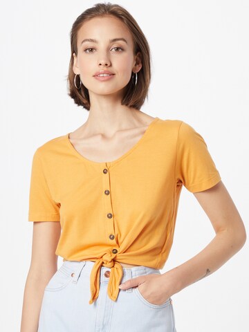 Camicia da donna di BILLABONG in giallo: frontale