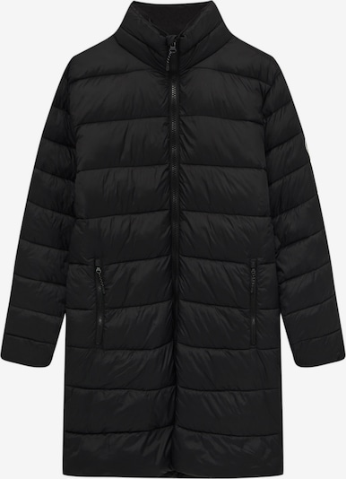 Palton de iarnă Pull&Bear pe negru, Vizualizare produs