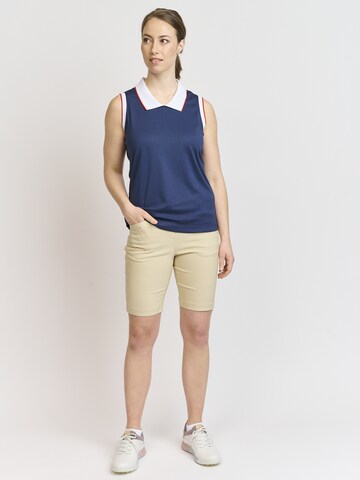 Backtee Top in Blue