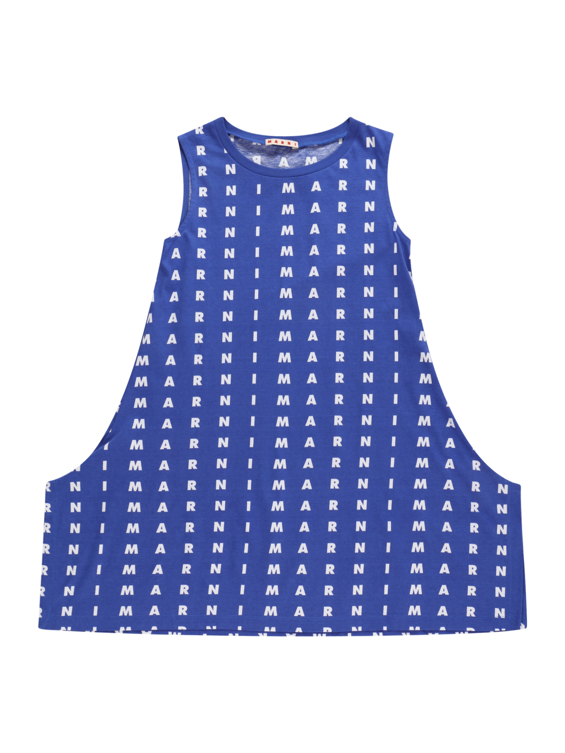 Marni Badekåbe i blå: forside