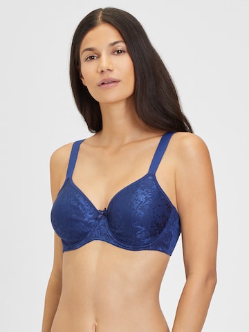 T-shirt Reggiseno di NUANCE in blu