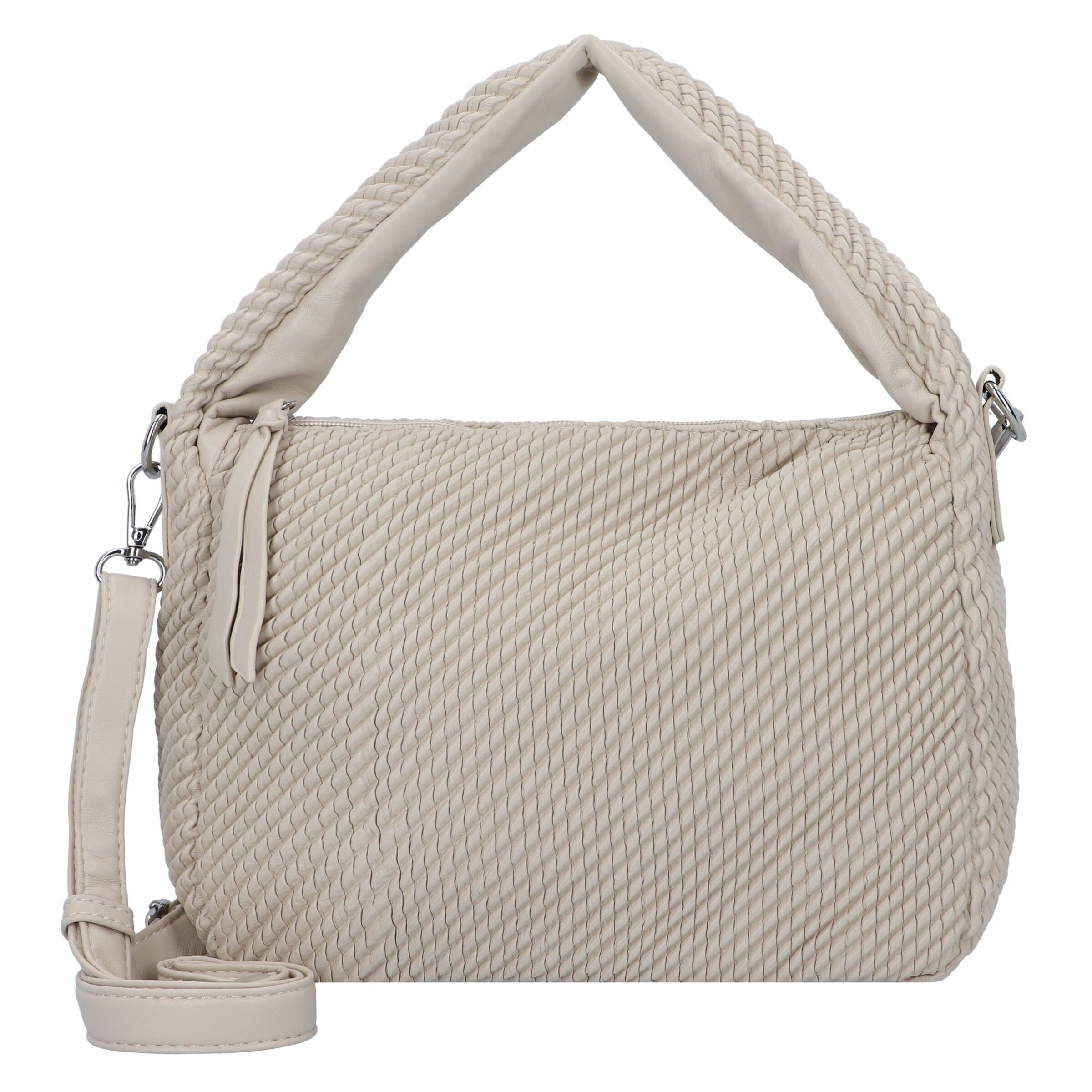Sac bandoulière 'Nomi' TOM TAILOR DENIM en beige : devant