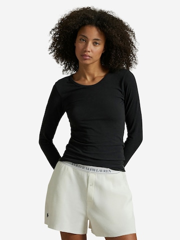 T-shirt ' Club Cotton ' Polo Ralph Lauren en noir : devant