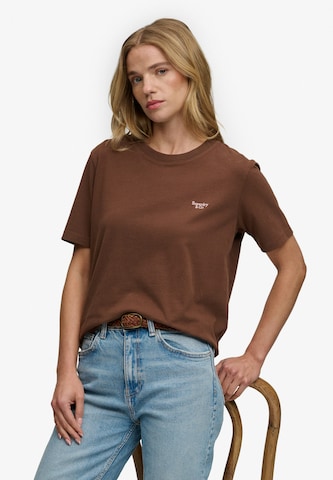 Superdry & Co Μπλουζάκι σε καφέ
