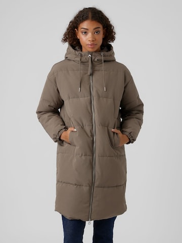 VERO MODA Winter Coat 'BLESS' in Green: front