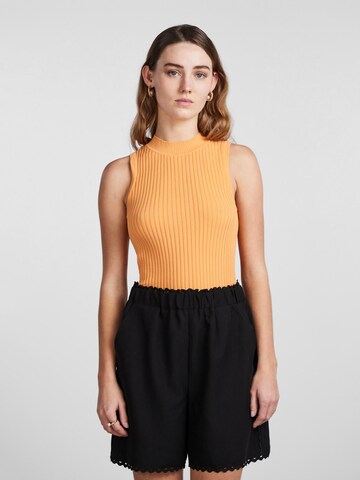 Y.A.S Knitted top in Orange: front