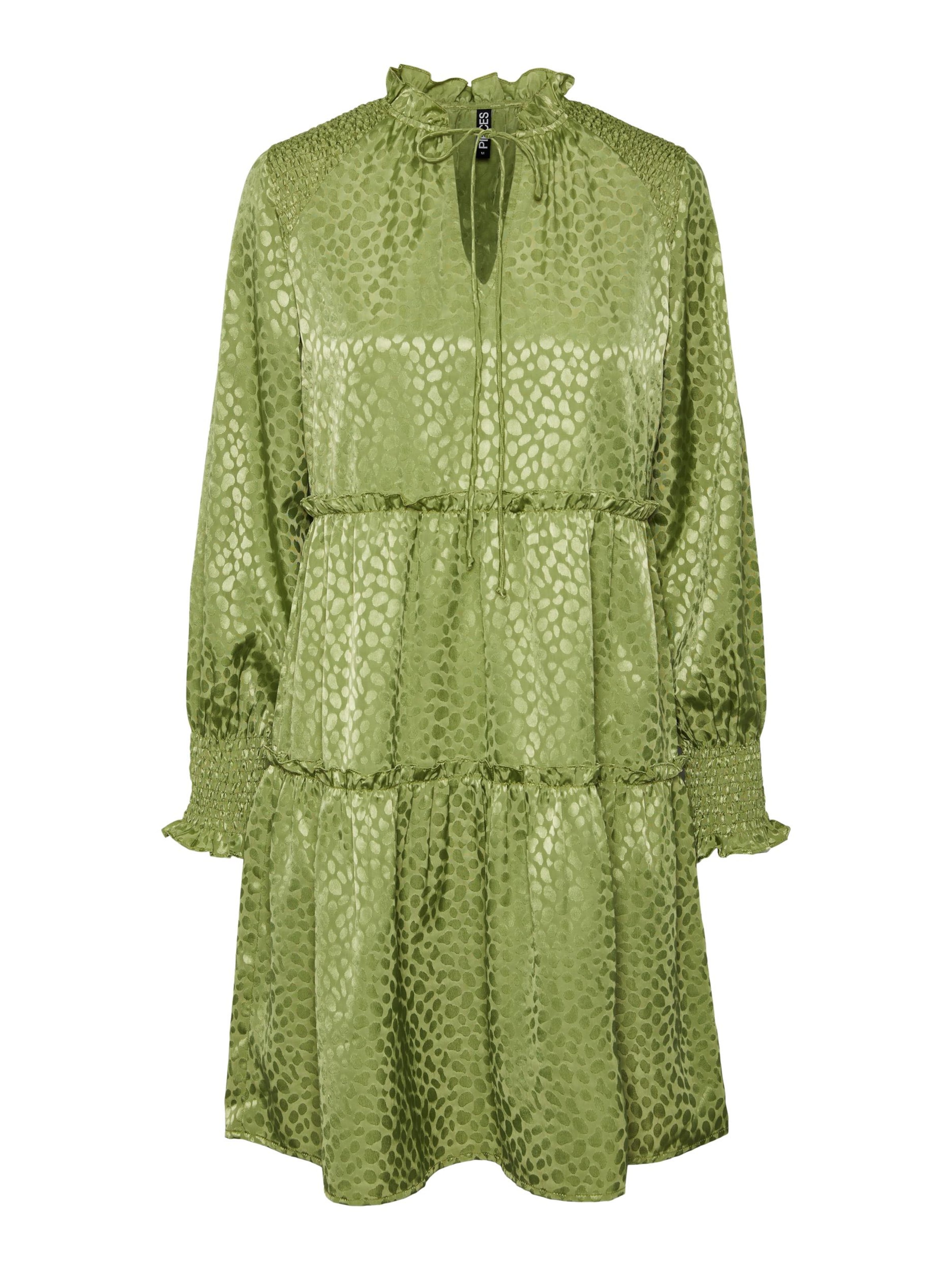 Robe 'Diana' PIECES en vert : devant