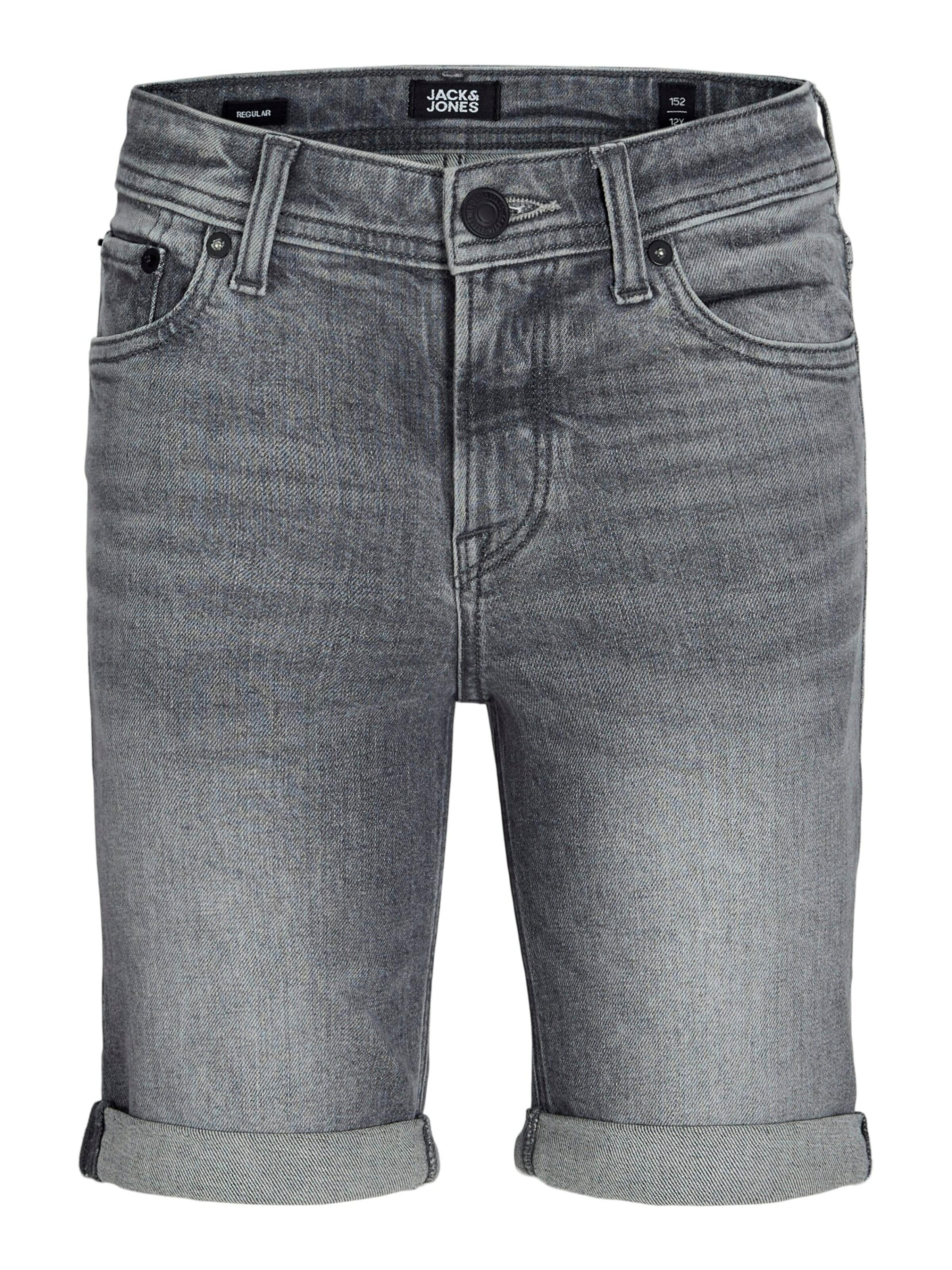 Jack & Jones Junior - regular Vaquero en gris: frente