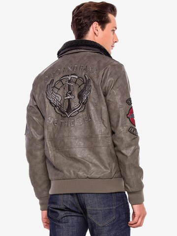 CIPO & BAXX Winter Jacket in Beige