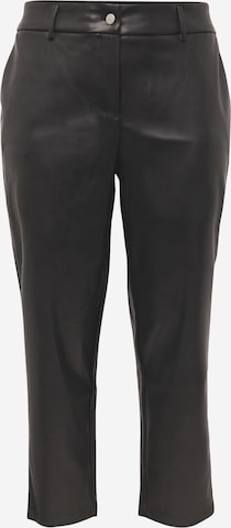 EVOKED Normalny krój Spodnie 'VILALY' w kolorze czarny: przód