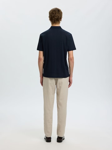 T-Shirt SELECTED en bleu