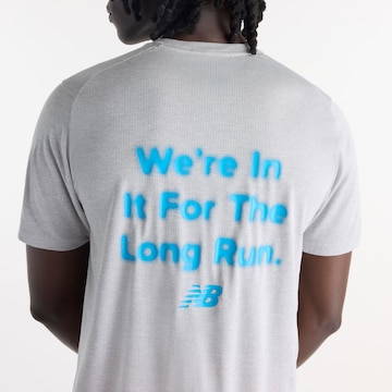 Maglia funzionale 'RC Essential Graphic T-Shirt' di new balance in grigio