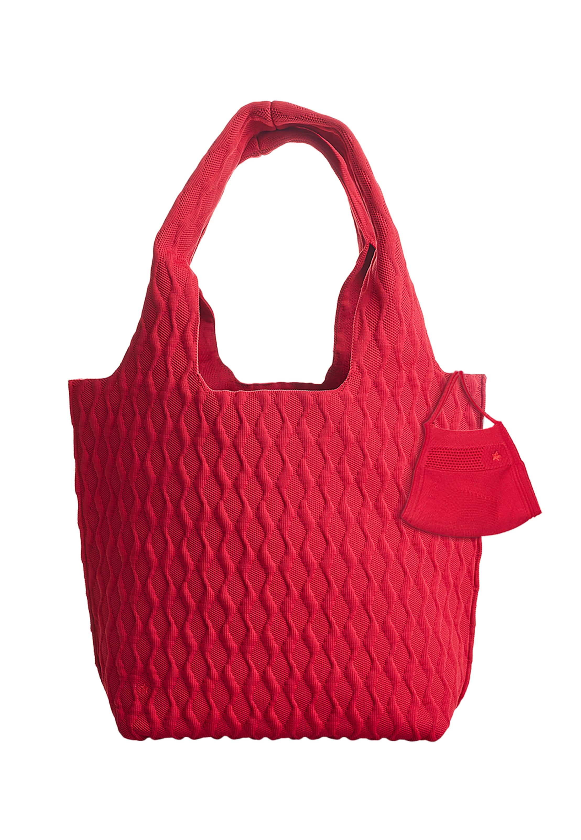 RedStars Handbag in Red: front