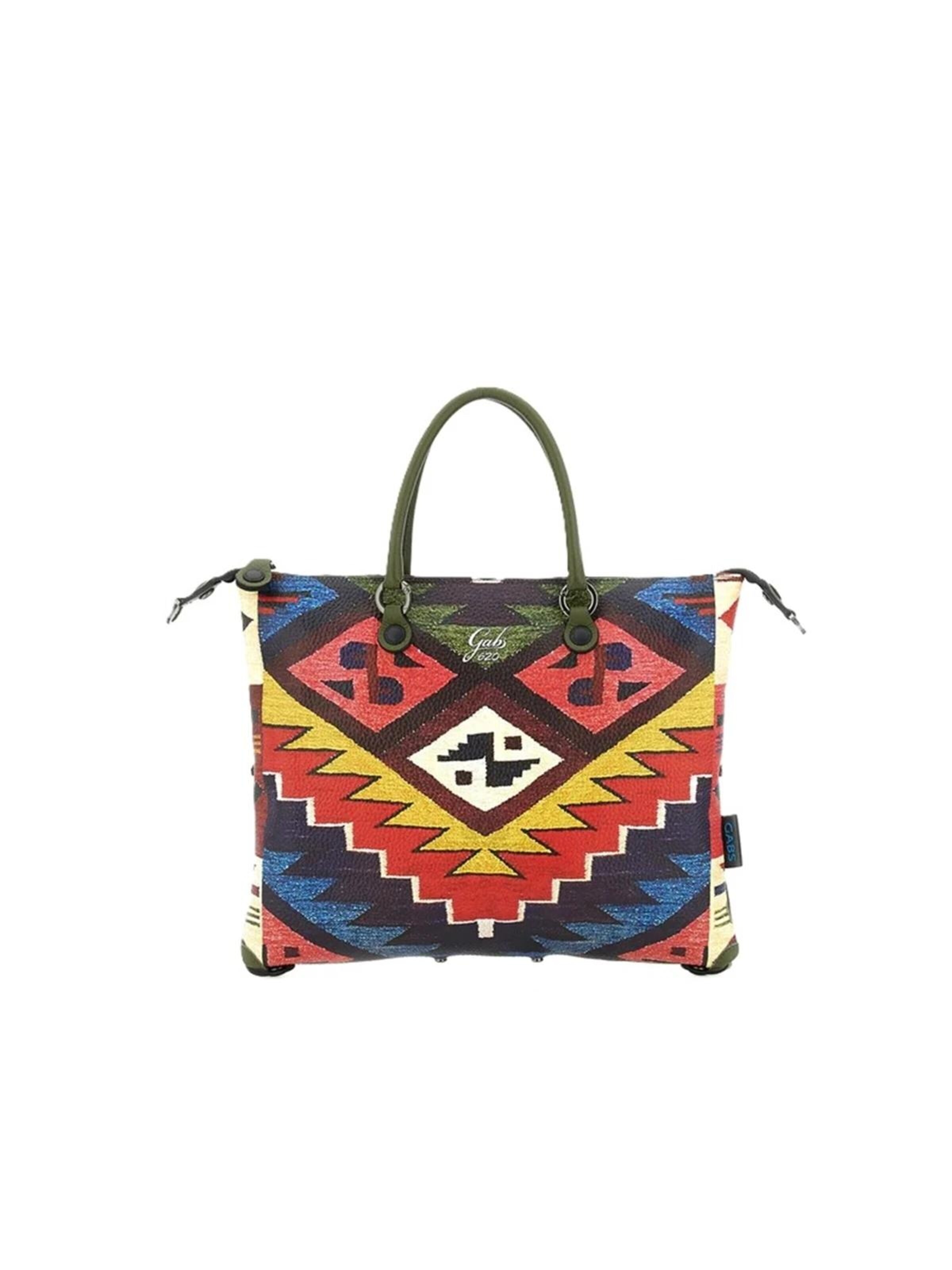 Borsa a mano 'G3 Plus M' di Gabs in verde: frontale