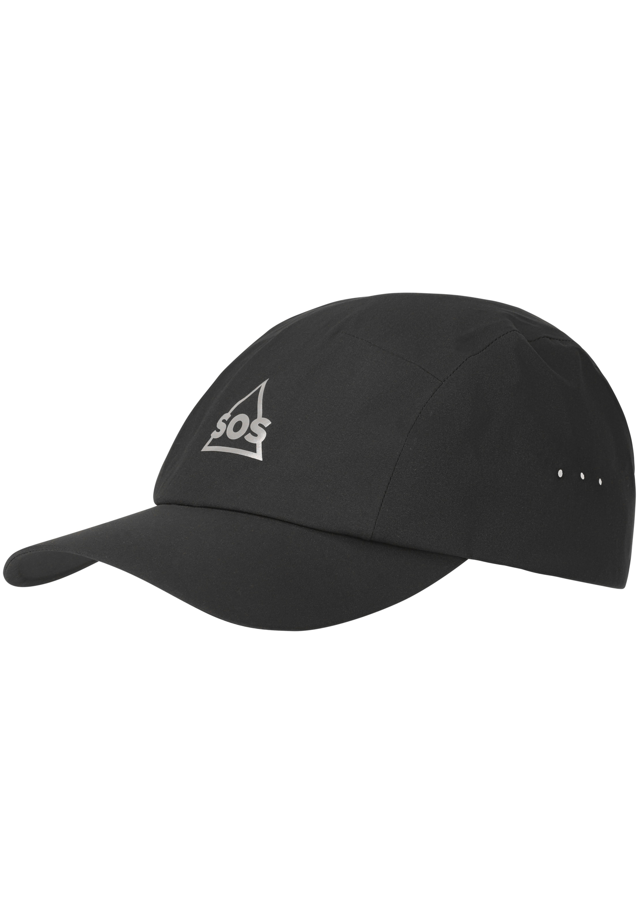 SOS Cap 'Ash' in Grey: front