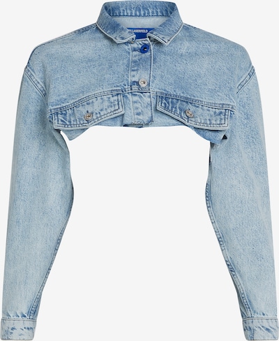 KARL LAGERFELD JEANS Veste mi-saison en bleu clair, Vue avec produit