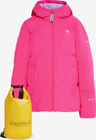 Schmuddelwedda Performance Jacket in Pink: front